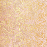 Luxury Fabric—Paisley Brocade—Peach|Gold—58|60-Inches Wide—Sold-by-the-Yard—Nationwide Shipping